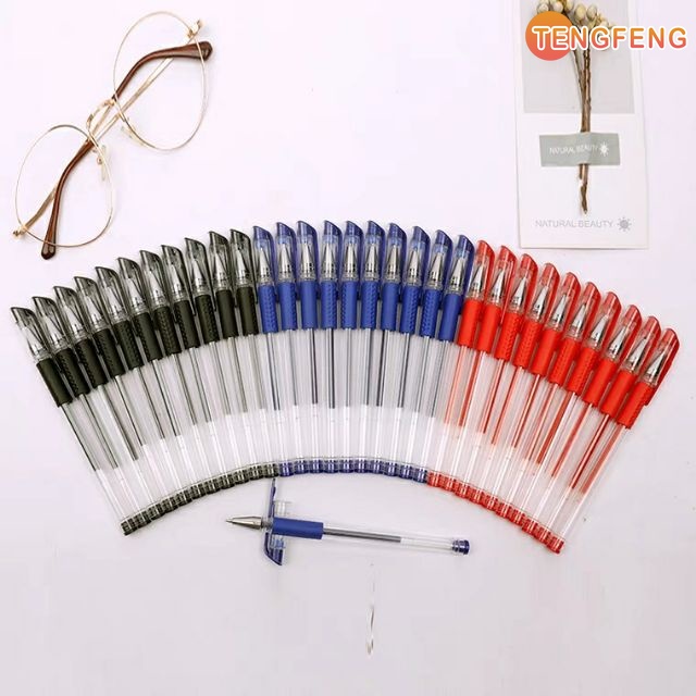 Bút Bi Mực Đen Đỏ/Xanh Dương 0.5mm