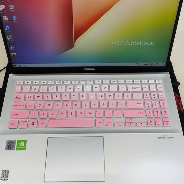 Miếng Dán Bàn Phím Chất Liệu Silicone Siêu Mỏng Cho Asus Mars 15 Ux563fd S531 S532 S532fl 15.6 Inch