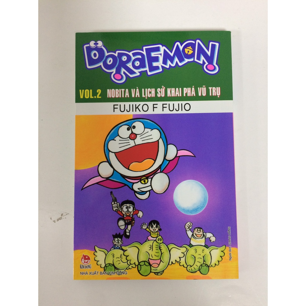 Sách: Doraemon truyện dài - Tập 2 - Nobita và lịch sử khai phá vũ trụ