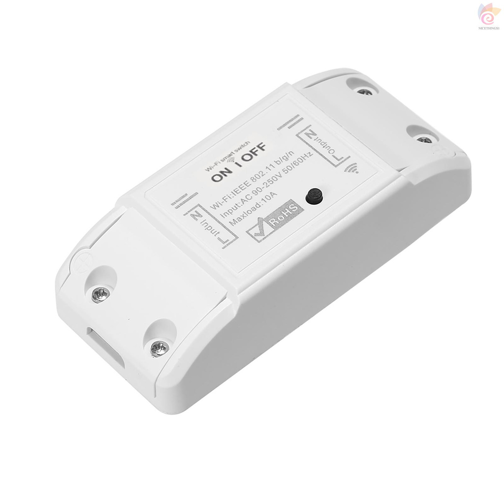 GOOGLE Mô Đun Công Tắc Thông Minh Điều Khiển Từ Xa Bằng Wifi 10a / 2200w