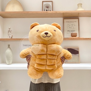 gấu bông sư tử & gấu cơ bắp