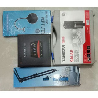 combo icon upod pro và mic Sm8b