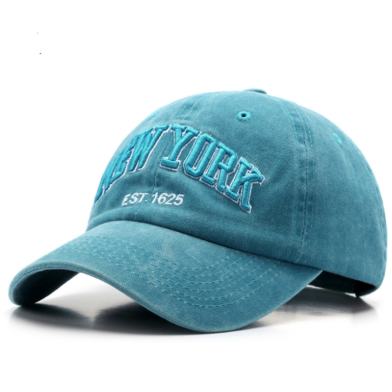 Mũ Lưỡi Trai LINJW Bằng Vải Cotton Mềm Thêu Chữ Phong Cách Hàn Quốc Cổ Điển