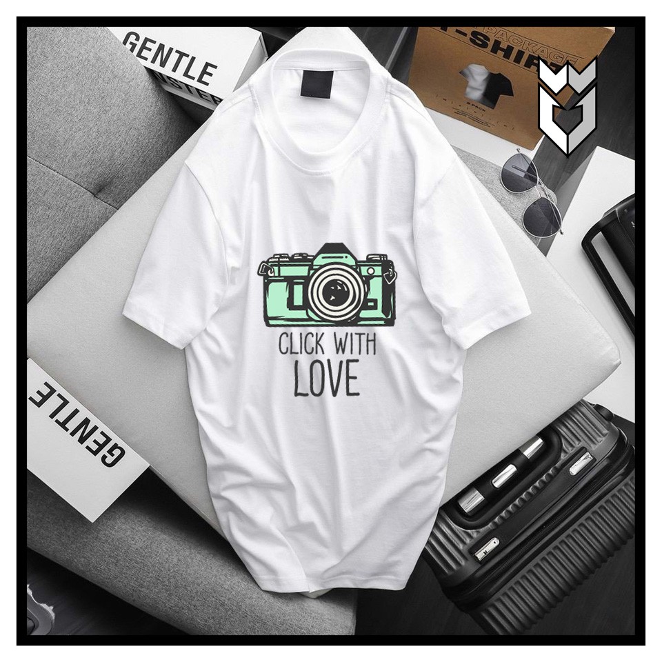 【FREE SHIP】Áo Thun nam nữ unisex The Camera, áo thun ngắn tay cotton cổ tròn form suông - GW Shop