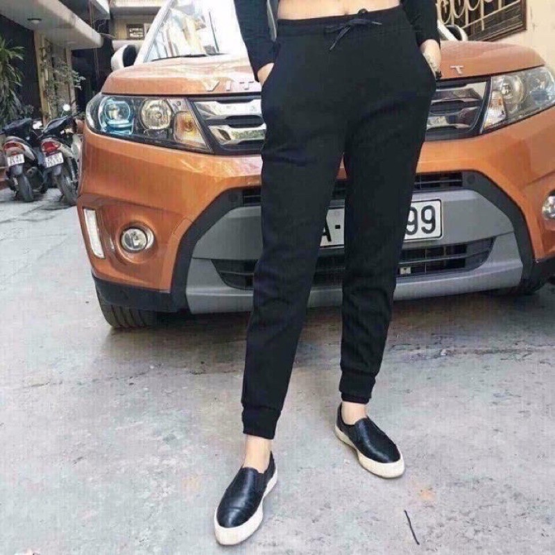 Quần jogger nữ len tăm hot hit