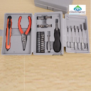 Bộ dụng cụ đồ nghề sửa chữa đa năng 24 món 206075 (ghi) [SKM]