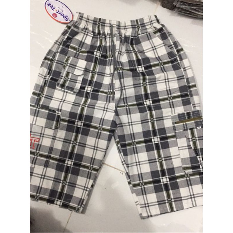 Quần Lỡ Kaki Sọc