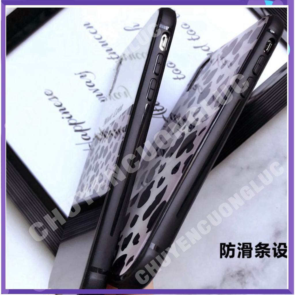 [HOT] ỐP LƯNG KÍNH hình da báo cá tính -IP 6/6S - 6 Plus/ 6S Plus - 7/ 8 - 7 Plus/ 8 Plus - X/ XS/ XS Max . ... - CCLNB