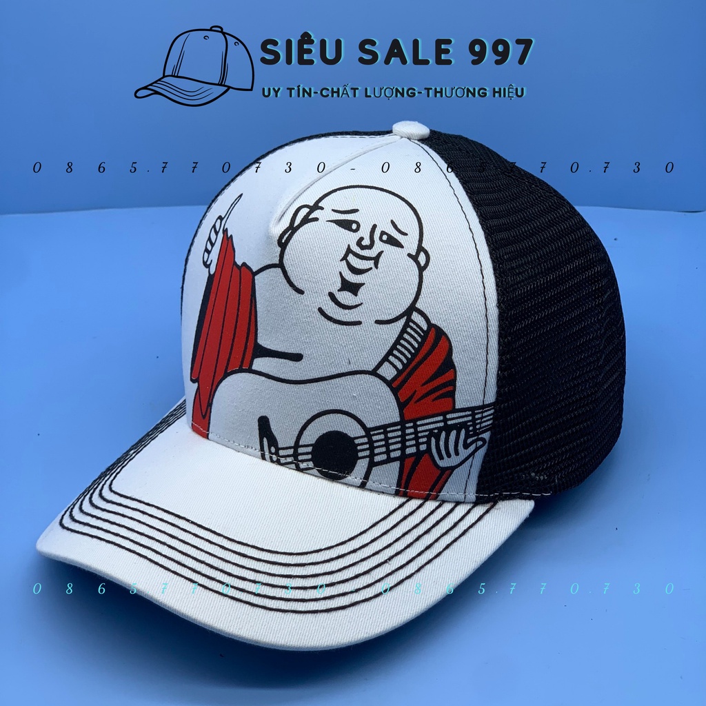 NÓN KẾT ÔNG ĐỊA 3 MÀU PHỐI LƯỚI SIÊU ĐẸP ĐỘI LÀ MAY MẮN