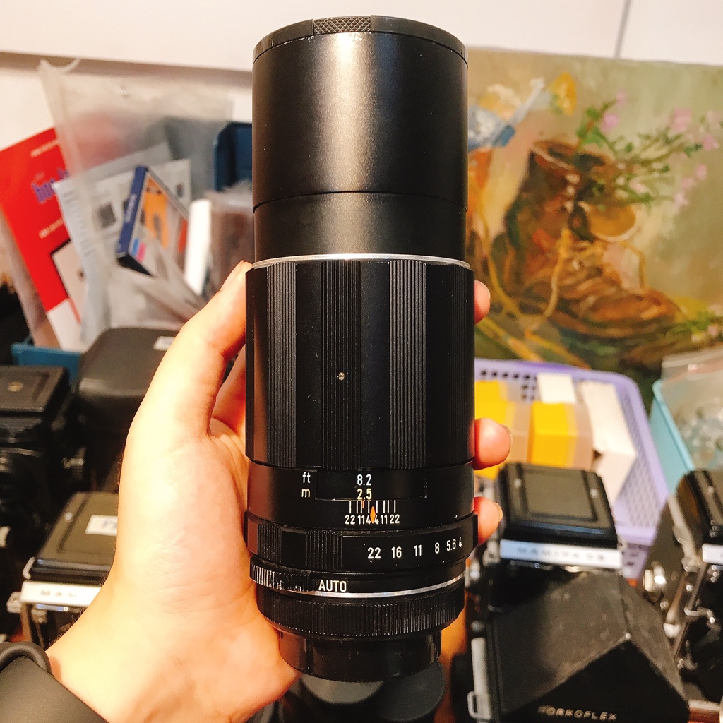 Ống kính lens Pentax Takumar super multi coated 200mm F4