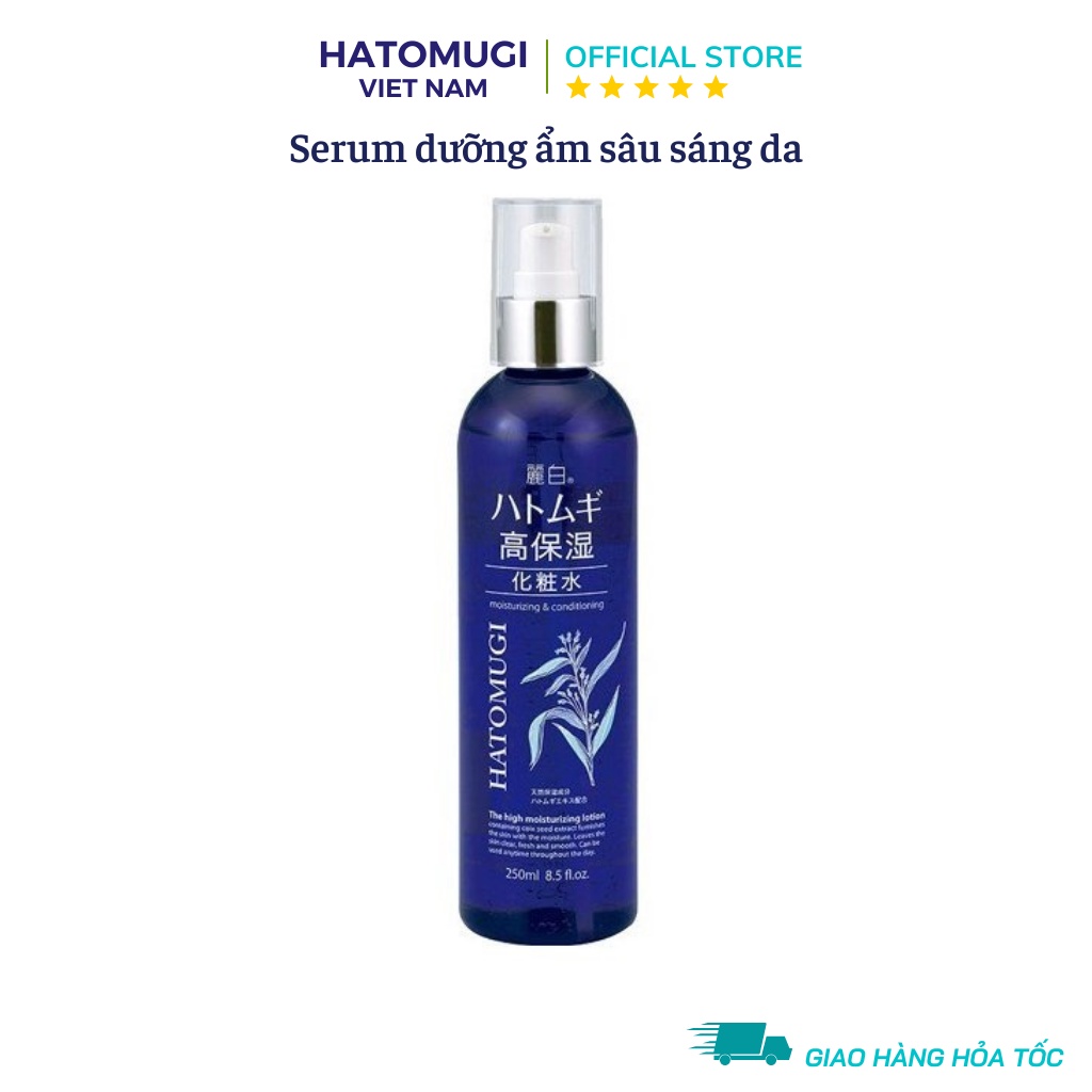Serum Dưỡng Ẩm Sâu Và Làm Sáng Da Ý Dĩ Hatomugi High Moisturizing Lotion 250ml