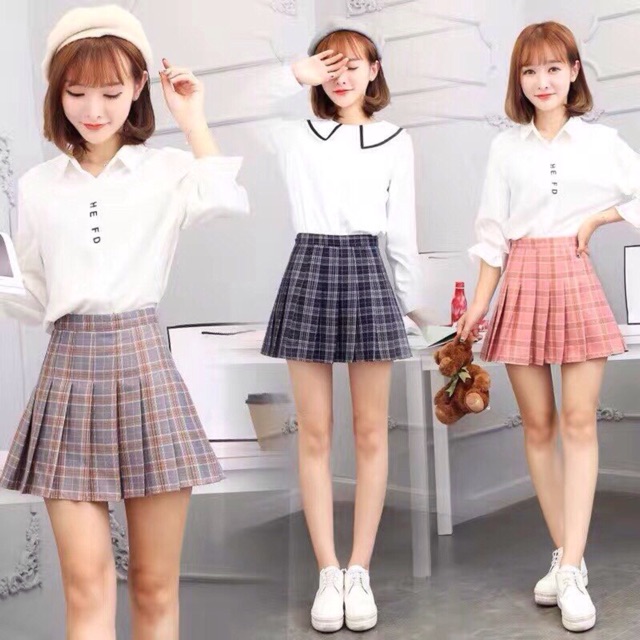 Chân váy tennis kẻ hàng loại 1 ❤️❤️❤️ | BigBuy360 - bigbuy360.vn