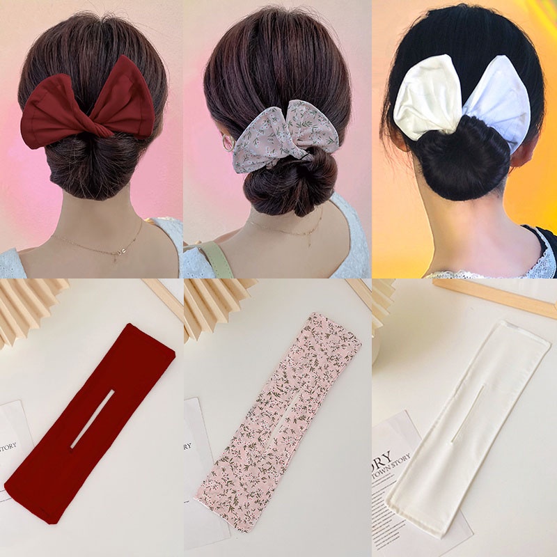 Phụ Kiện Kẹp Tóc Hình Nơ Kiểu Dáng Đơn Giản Thời Trang Hàn Quốc