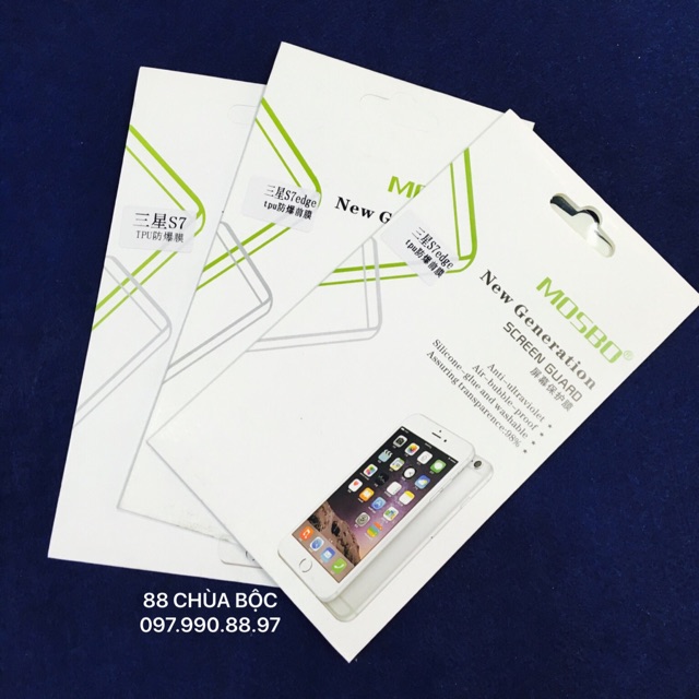 DÁN MOSBO FULL MÀN NOTE8/ S8/ S8 PLUS / S7 / S7 EDGE / S6 EDGE / S6 EDGE PLUS