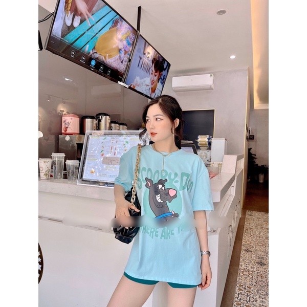 (Siêu Phẩm )SET ÁO PULL IN HÌNH MIX QUẦN SOOC KAKI XANH