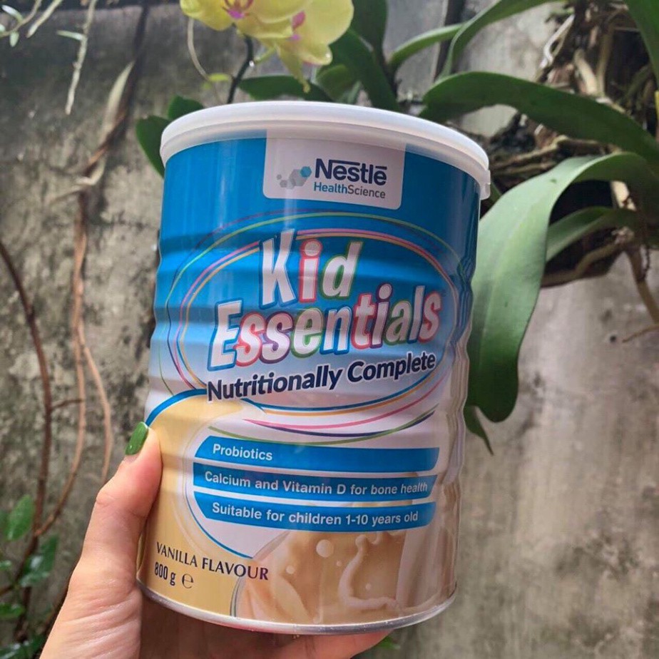 Sữa Kid Essentials Vanilla Úc 800GR Dành Cho Trẻ Chậm Tăng Cân, Lười Ăn, Chậm Lớn - dogiadung296