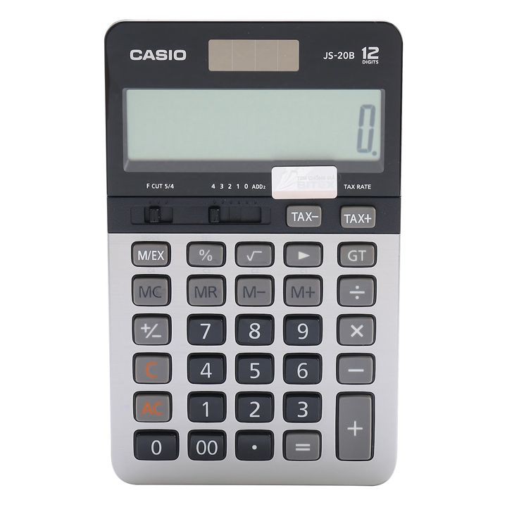 Máy tính Casio JS-20B cao cấp 12 số cho kế toán chuyên nghiệp BH 7 năm