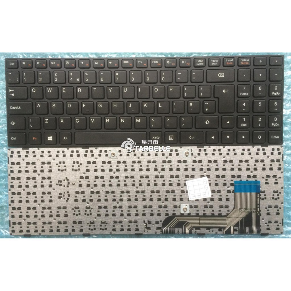 (KEYBOARD) BÀN PHÍM LAPTOP LENOVO IDEAPAD 100-15IBY  dùng cho IdeaPad 100-15IBY, B50-10, 80MJ