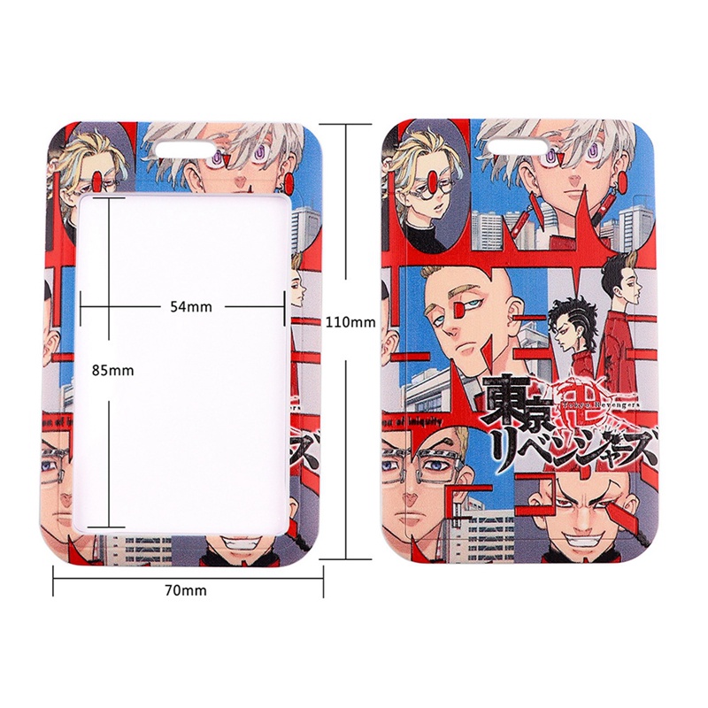 Dây Đeo Thẻ ID / Điện Thoại Họa Tiết Hoạt Hình Tokyo Ghoul Dễ Tháo Rời