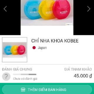 Chỉ tơ nha khoa nhật kobee