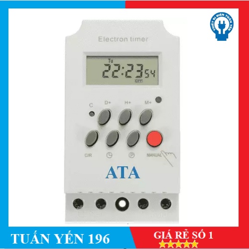 Công tắc hẹn giờ điện tử ATA AT-17C