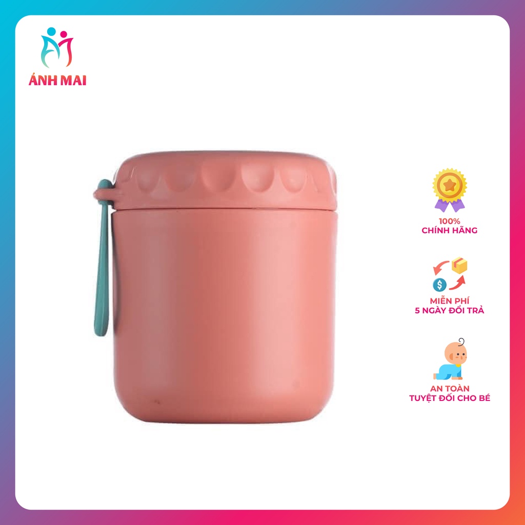 Bình ủ cháo giữ nhiệt được trong thời gian lâu - Bình ủ cháo cho bé từ Ánh Mai sơ sinh shop