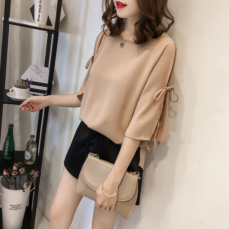 Áo Thun Tay Ngắn Dáng Rộng Thiết Kế Mới Năng Động Thời Trang Dành Cho Mùa Hè 210512