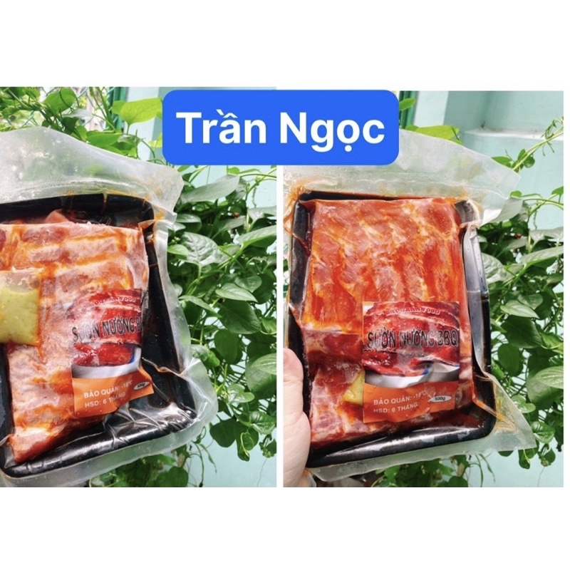 Sườn nướng BBQ 1kg 2 khay (giao nhanh HCM)
