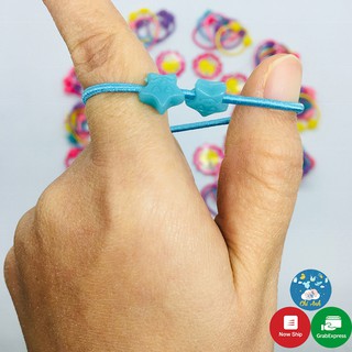 SET 50 chiếc Cột tóc cho bé co giãn nhiều màu