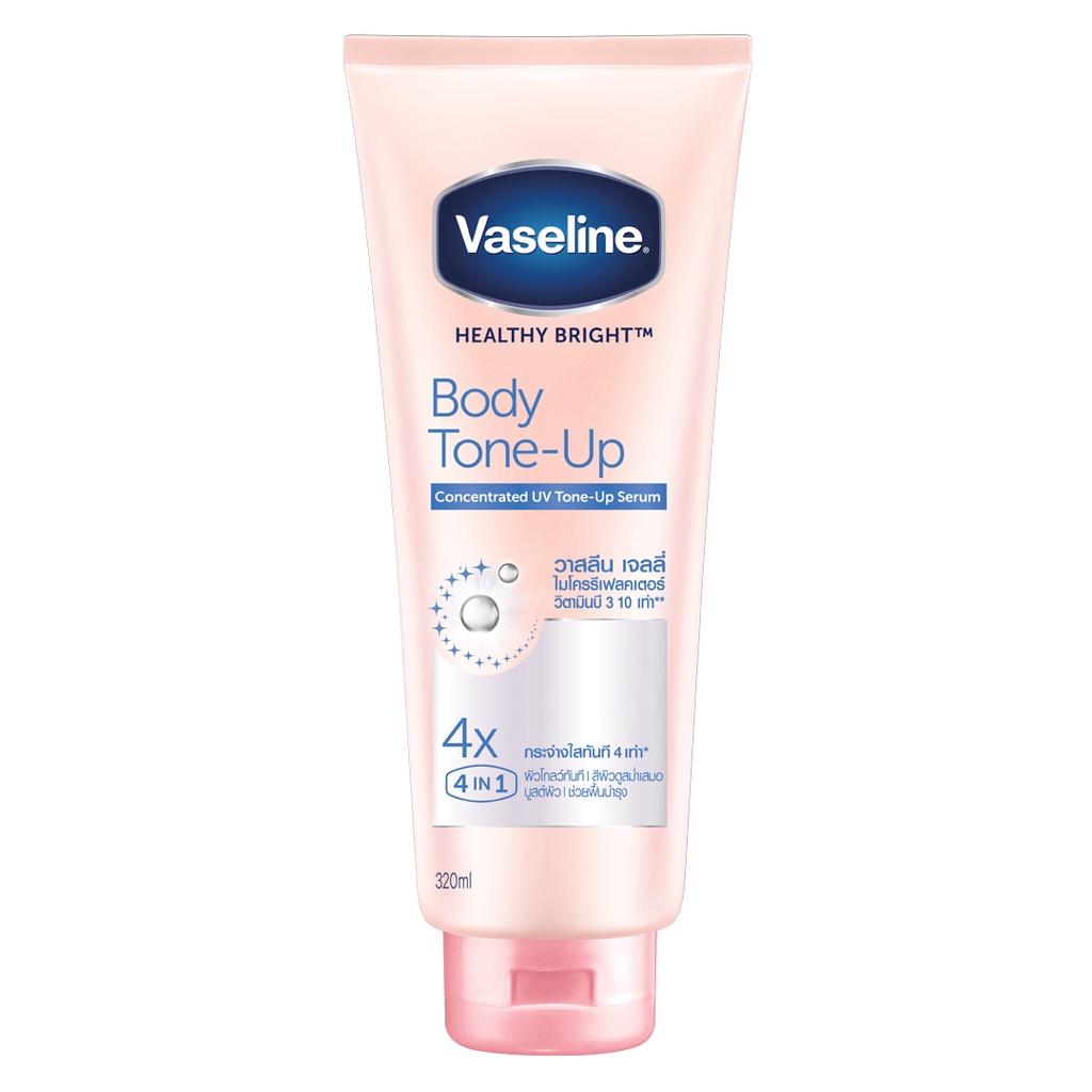 Tinh Chất Dưỡng Thể Vaseline Nâng Tông Tức Thì 320ml Body Tone-Up