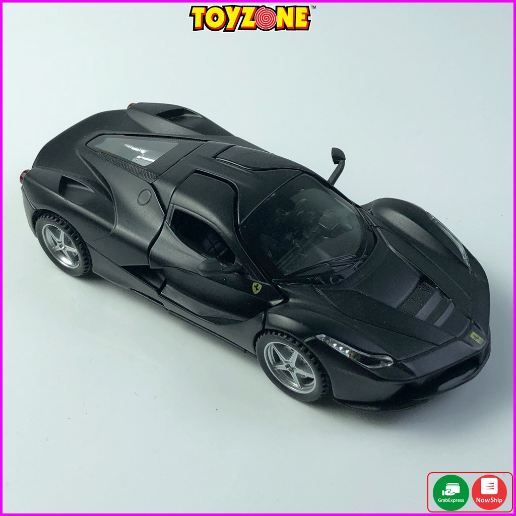 Xe mô hình Ferrari LaFerrari 2020 tỉ lệ 1:32 hãng Jiaye Model chất liệu hợp kim, có đế trung bày tiện lợi