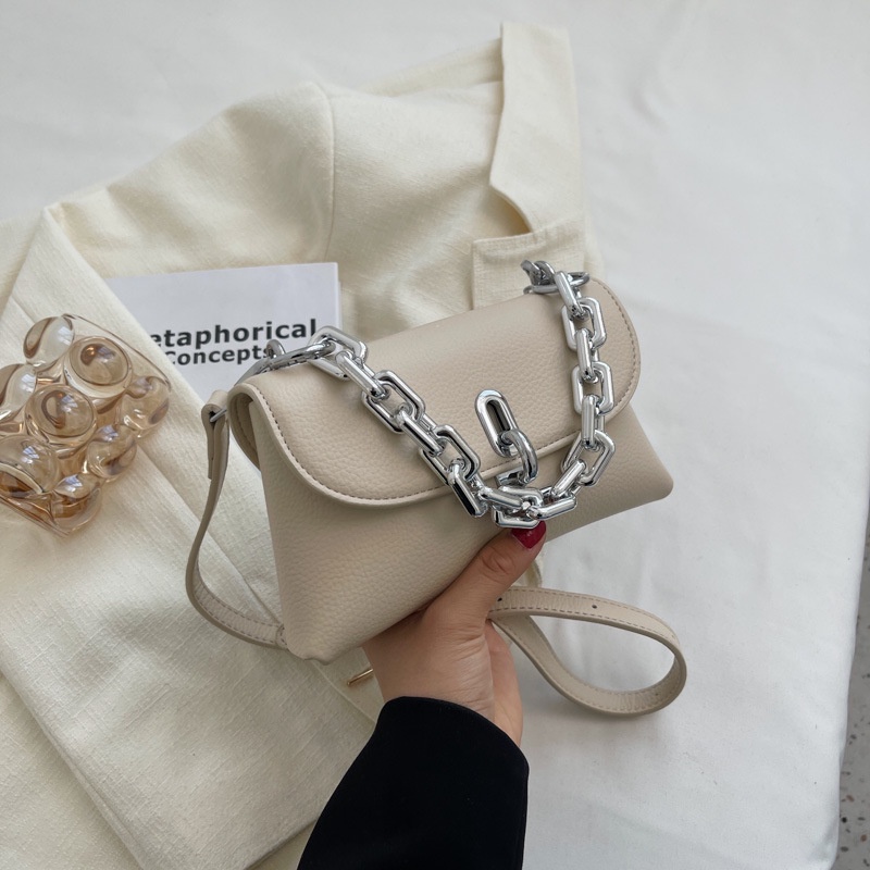 Túi đeo vai IELGY hình vuông cỡ nhỏ thời trang cho nữ