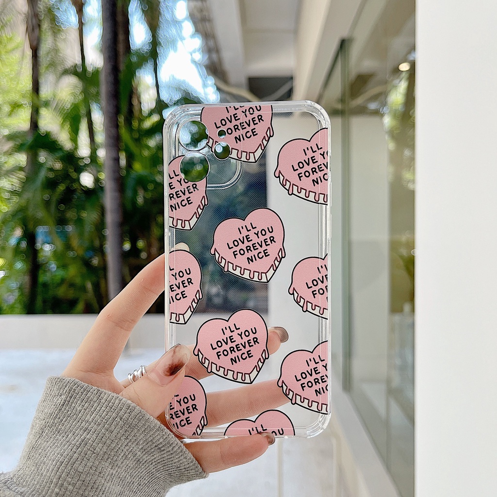 Ốp lưng iphone ốp Điện Thoại TPU Trong Suốt Thời Trang Cho Iphone 7 Xs Max Xr 6s 8 7plus 11 Pro 12 Pro Max 11 Pro Max