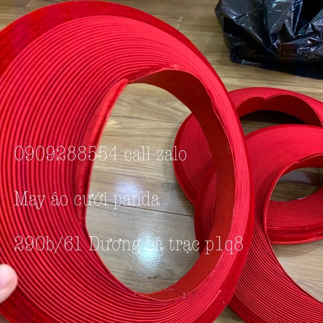 Khăn đóng áo dài cô dâu ngày cưới