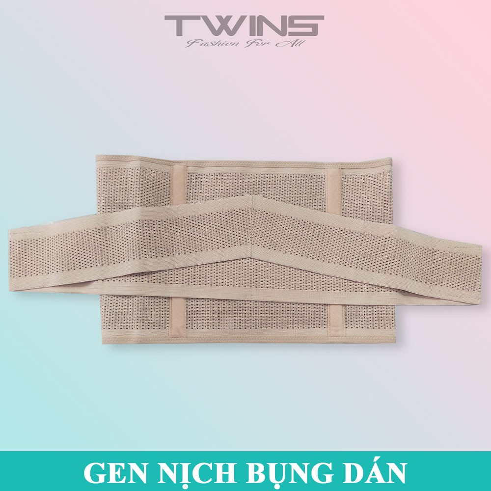 Gen nịt bụng cạp cao cao cấp dạng dán chéo định hình siết eo ôm bụng giảm mỡ thông hơi thoáng mát cho nữ sau sinh