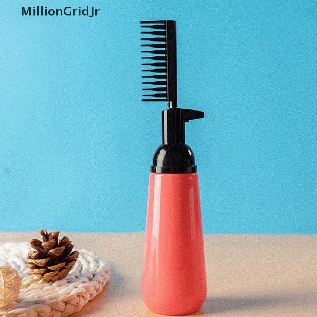 Bình Rỗng Đựng Thuốc Nhuộm Tóc Có Đầu Lược Chải Tiện Dụng Cho Salon