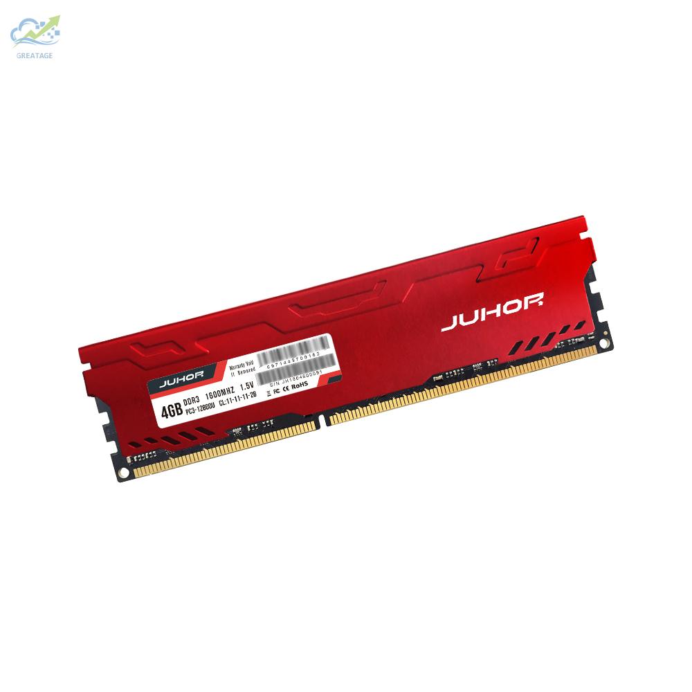 Bộ Nhớ G Juhor Ddr3 4gb 1600mhz 1.5v Dành Cho Máy Tính | BigBuy360 - bigbuy360.vn