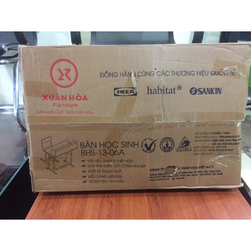 BÀN HỌC SINH XUÂN HÒA BHS -13-06A | BigBuy360 - bigbuy360.vn
