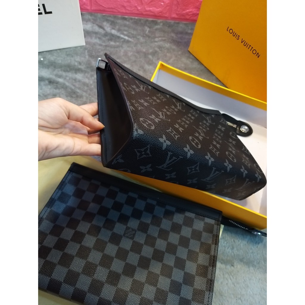 Clutch Cầm Tay Thời Trang Unisex họa tiết hoa văn