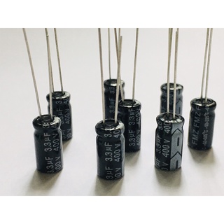 Combo 10 Tụ 3.3uF 400V 6x12mm