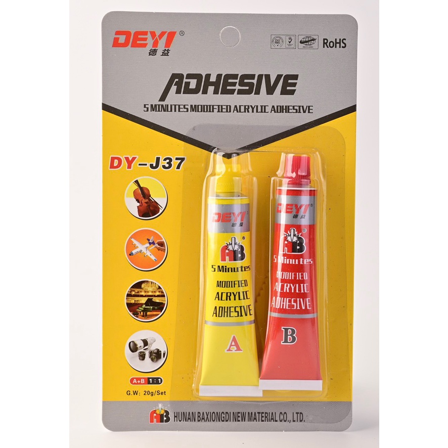 Keo dán EPOXY  Acrylic  DY-J37