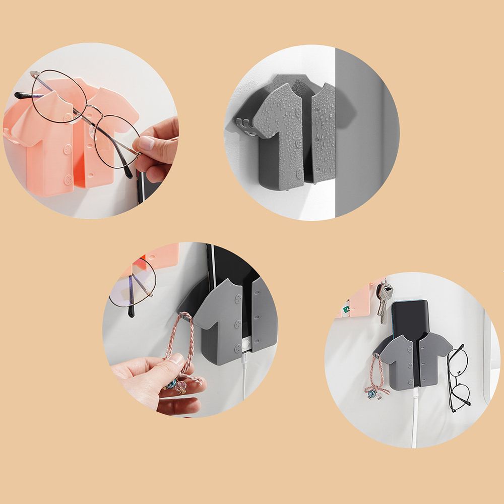 Giá đỡ điện thoại gắn tường đa năng nhiều màu sắc