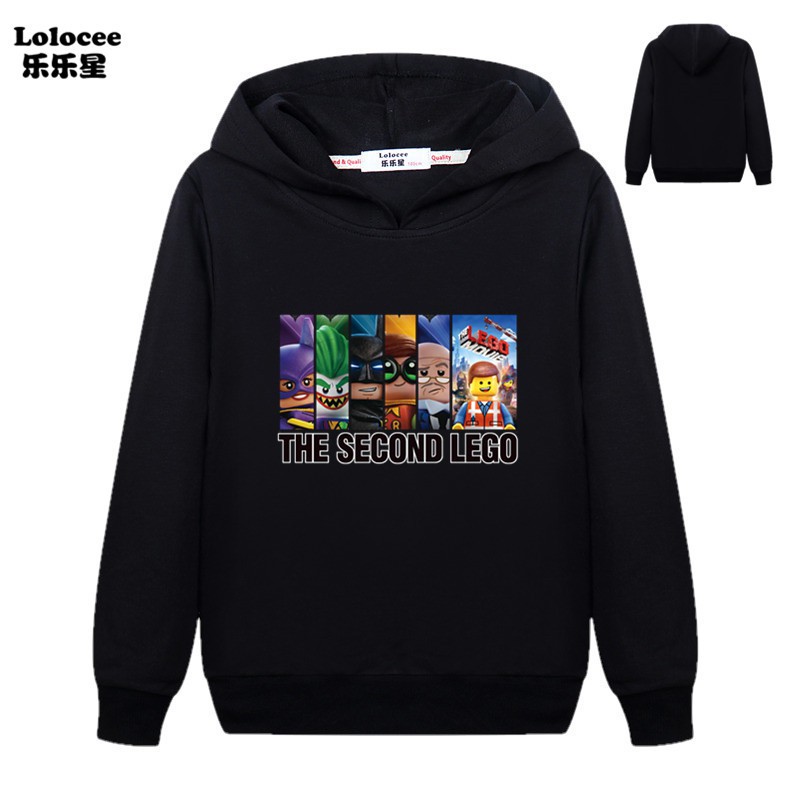 LEGO Áo Hoodie Dài Tay In Họa Tiết Phim The Second Dành Cho Bé Trai