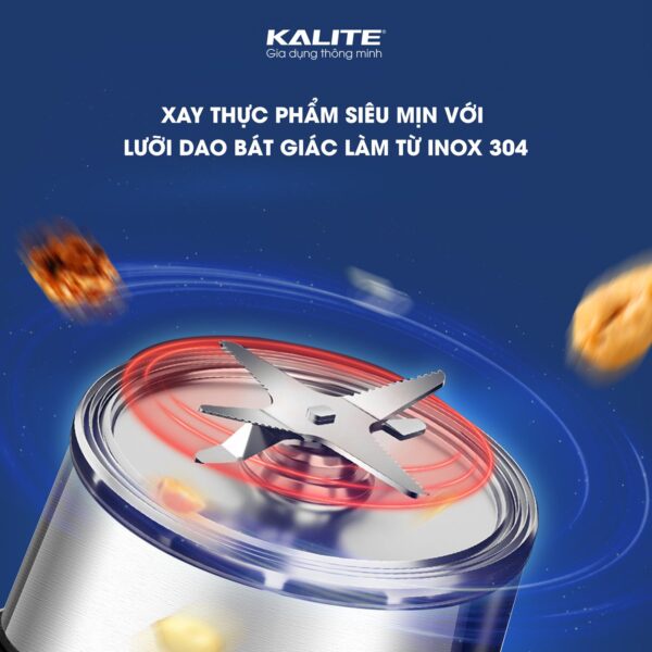 Máy làm sữa hạt Kalite KCB4741 dung tích 1.75L đa dạng nấu sữa, hàng chính hãng