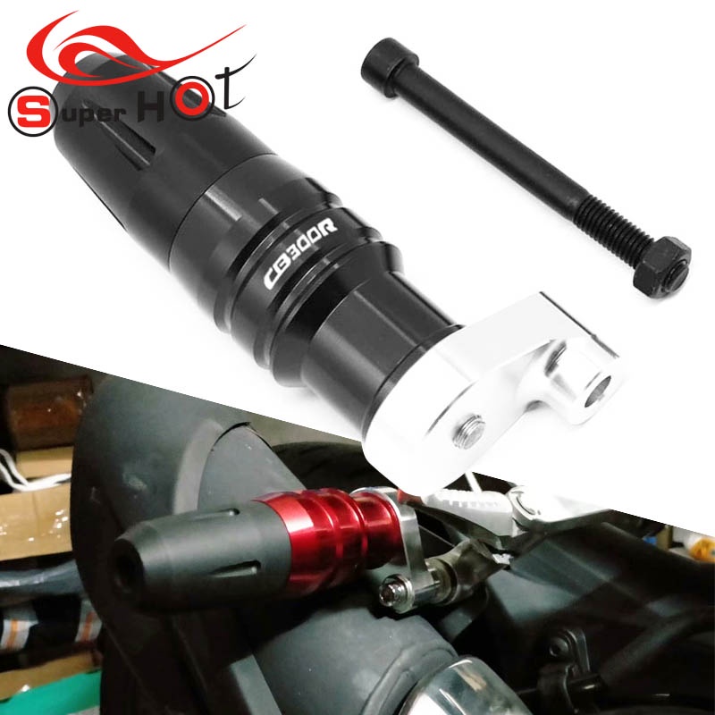 Phụ kiện gắn ống pô xe máy Honda CB300R CB250R từ cao su chống rơi