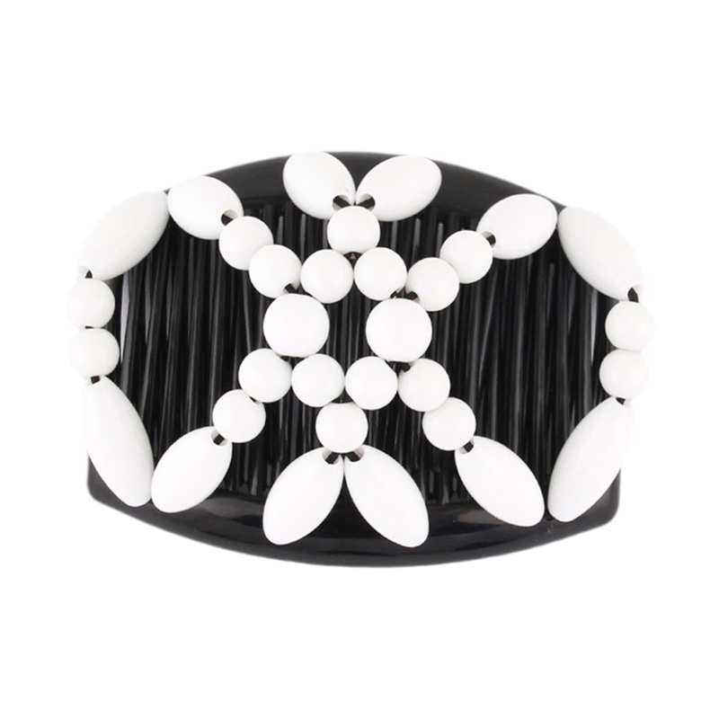 Lược Cài Tóc Đính Hạt Co Giãn Cho Cô Dâu