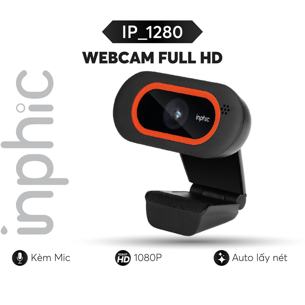 Máy quay video Webcam HD 480P-1080P INPHIC UC01 - UC08 cho máy tính