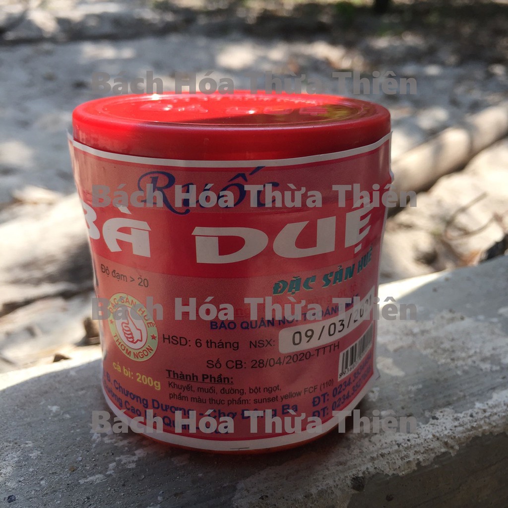 [Date luôn mới] Mắm ruốc bà Duệ hủ 400g và 200g ngon sạch nấu bún bò kho thịt đều ngon - Đặc sản Huế | BigBuy360 - bigbuy360.vn