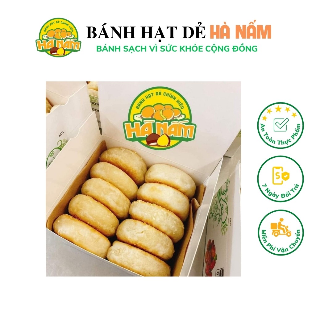 Bánh Hạt Dẻ HNBANH01 Bánh Hạt Dẻ Hà Nấm Chính Hiệu Đặc Sản Lào Cai Ăn Siêu Ngon Bánh Sạch Vì Sức Khỏe Cộng Đồng 1 Hộp