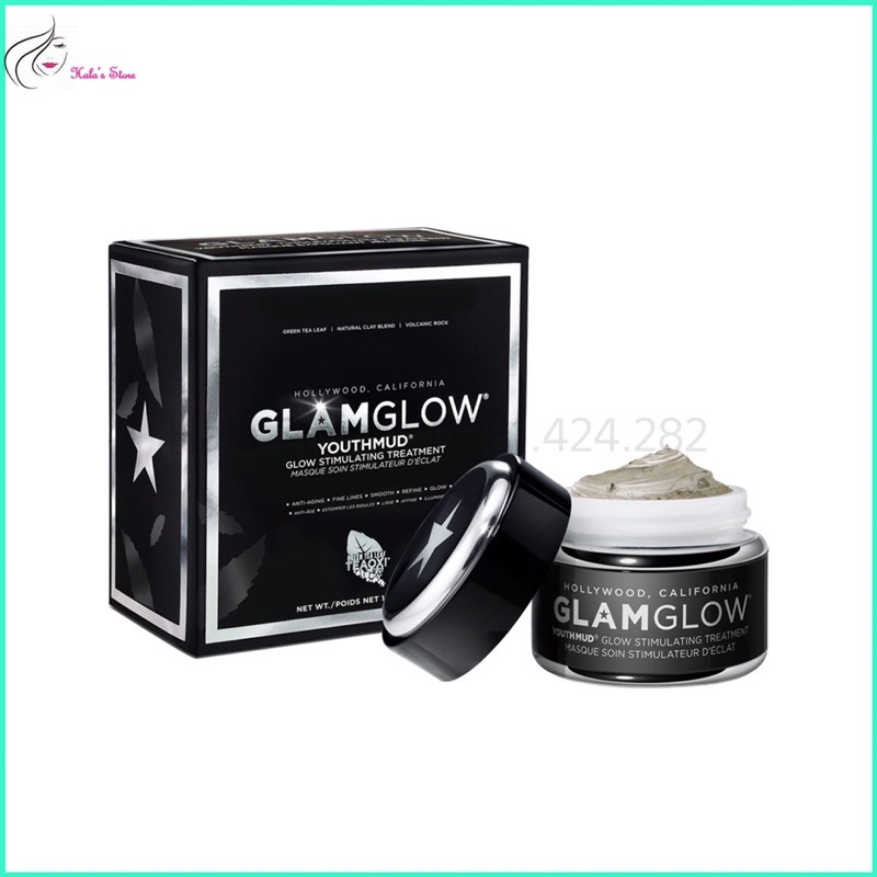 Mặt nạ bùn làm sáng và trẻ hoá da GLAMGLOW YOUTHMUD® Glow Stimulating & Exfoliating Treatment Mask